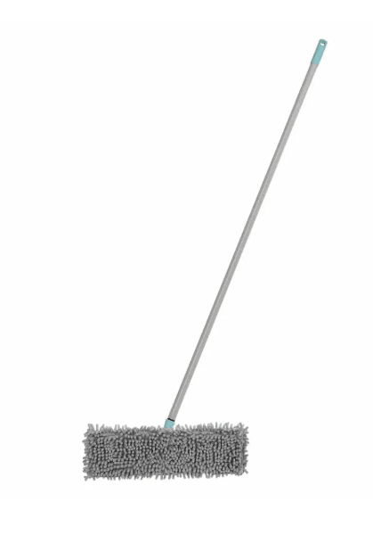 Швабра флаундер с насадкой из микрофибры/крепление карманы OL-43