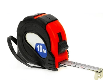 Рулетка, обрезиненный корпус, 10м х 25мм, TORGWIN