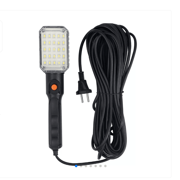 Переноска-лампа СТАРТ LED CLB 101-10M-15Вт 10м 25LED 4K черная с выключателем (шт)