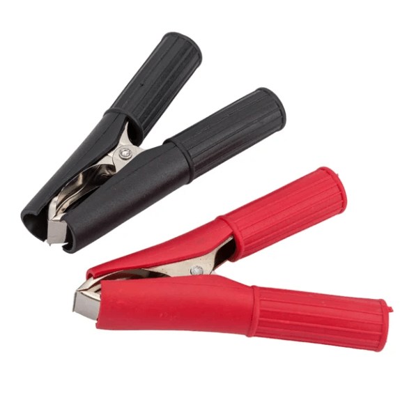 Зажим "крокодил" 30 А, 75мм В ИЗОЛЯТОРЕ REXANT (шт)