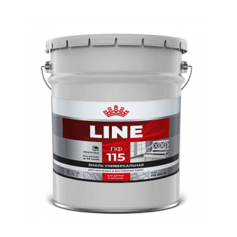 T-line эмаль ПФ-115 белая 20 кг.