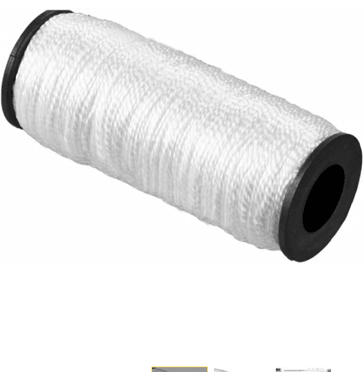 Нить крученая белая на катушке, 45 кгс,1,5мм, СИБИН 100м (шт)