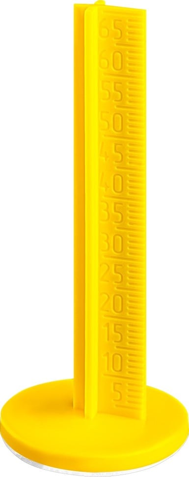 Маяк пластмассовый самоклеющийся для стяжки пола 70мм ,20шт (уп)