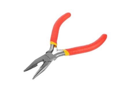 Тонкогубцы МИНИ, 120мм, HCS, обливные рукоят., (шт.)