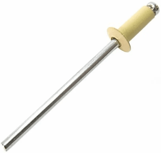 Заклепка вытяж.комбинир/кр 4х10  Бежевый RAL1014 (шт)