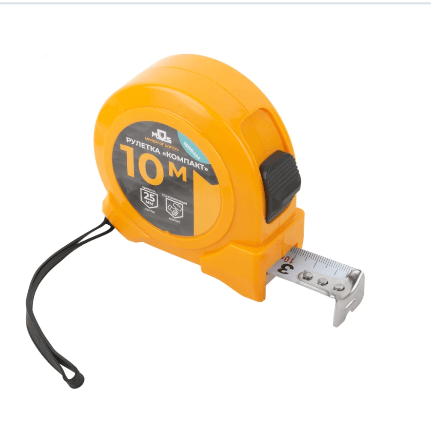 Рулетка "Компакт" 10м х25мм