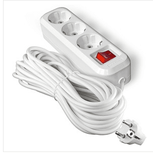 Удлинитель UNIVersal"S-303 3 гн 3 м с/з ПВС 3х1, выкл(еврослот)(шт)