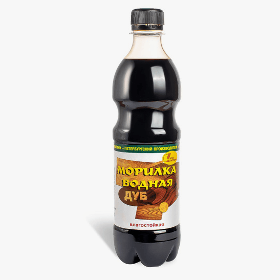 Морилка ВОДНАЯ дуб 0,5 л. ПЭТ/12