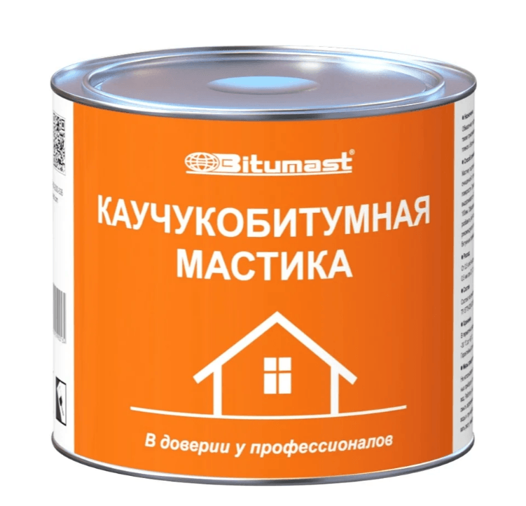BITUMAST Мастика каучукобитумная  2 л./6