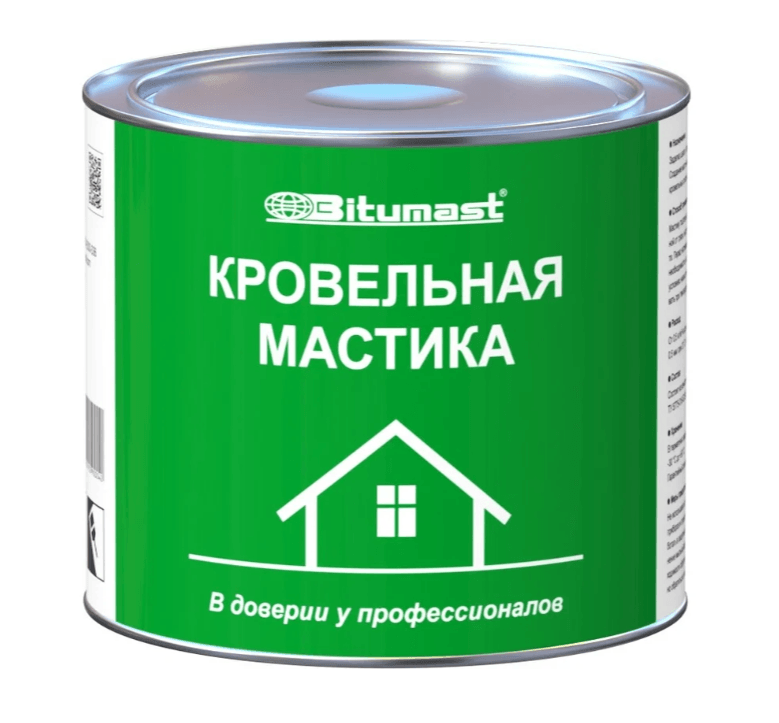 BITUMAST Мастика кровельная  2 л./6