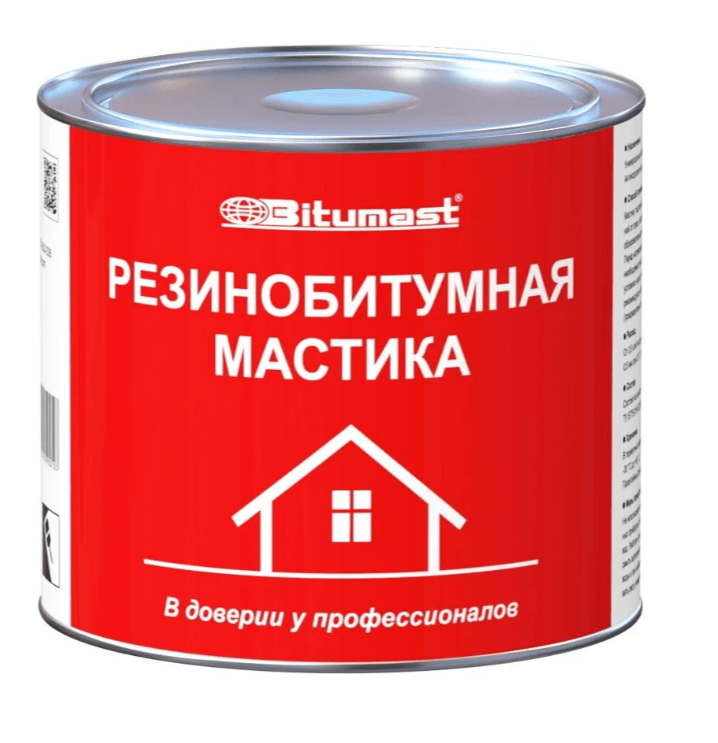 BITUMAST Мастика резинобитумная  2 л./6