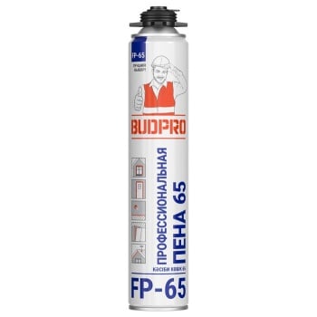 BUDPRO FP-65  пена монтажная проф ВСЕСЕЗОННАЯ 745 ml./12/840  А1581Z (шт)