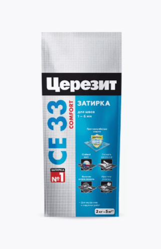 CERESIT CE33 затирка для швов Багама 2 кг./12