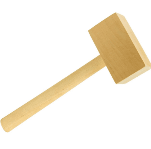 Киянка деревянная, 400г, (шт.)