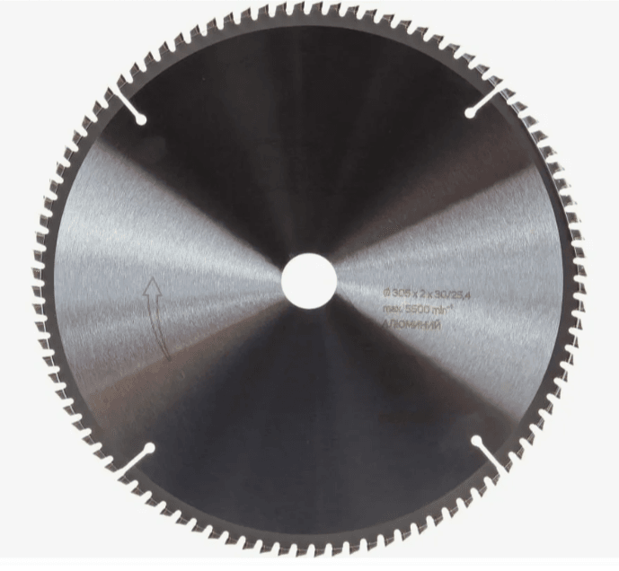 пильный диск по алюминию 305 120 зуб*30мм（переходное кольцо 16/20/25,4）