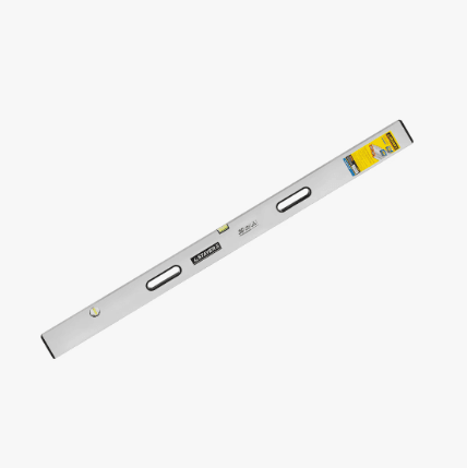 Правило алюминиевое с уровнем и ручками STAYER GRAND 2.5м, 2глазка (10752-2.5)