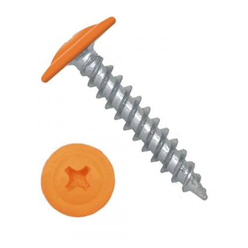 Саморез ПШ острый 4.2*16 мм (2004) Оранжевый (шт)
