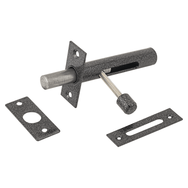 Засов СЕКРЕТ-КИРОВ ЗД-05 врезной антик серебро (шт)