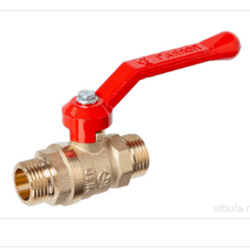 Кран шаровый для воды 1/2" ш/ш рычаг Стандарт 223 DN15 PN40 ГАЛЛОП (шт)