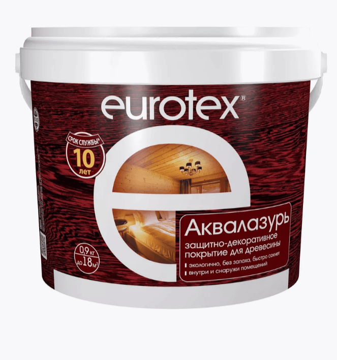 Eurotex деревозащитное средство Дуб  0,9 кг./6