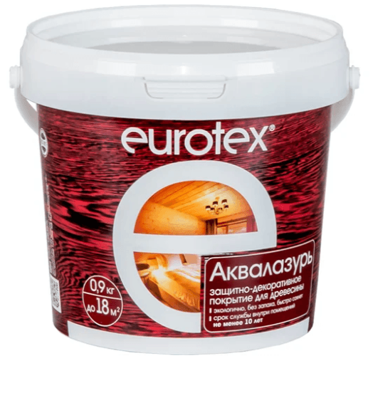 Eurotex деревозащитное средство Канадский орех  0,9 кг./6