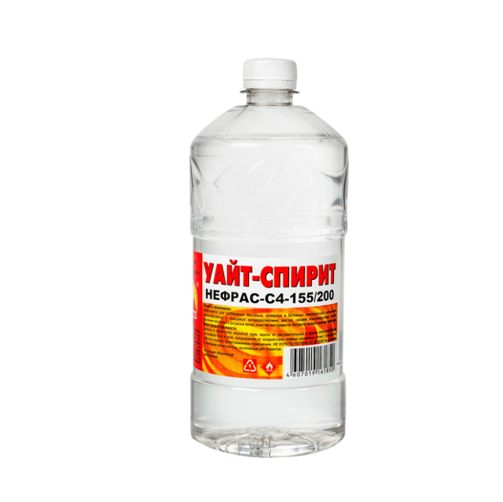 Уайт-спирит ТУ (нефрас С-4)  ПЭТ 1 л./20/600 ДПХИ