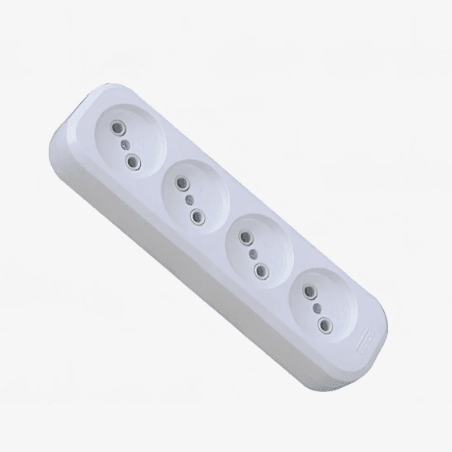 Колодка "IONICH" 4гн. с/з (шт)