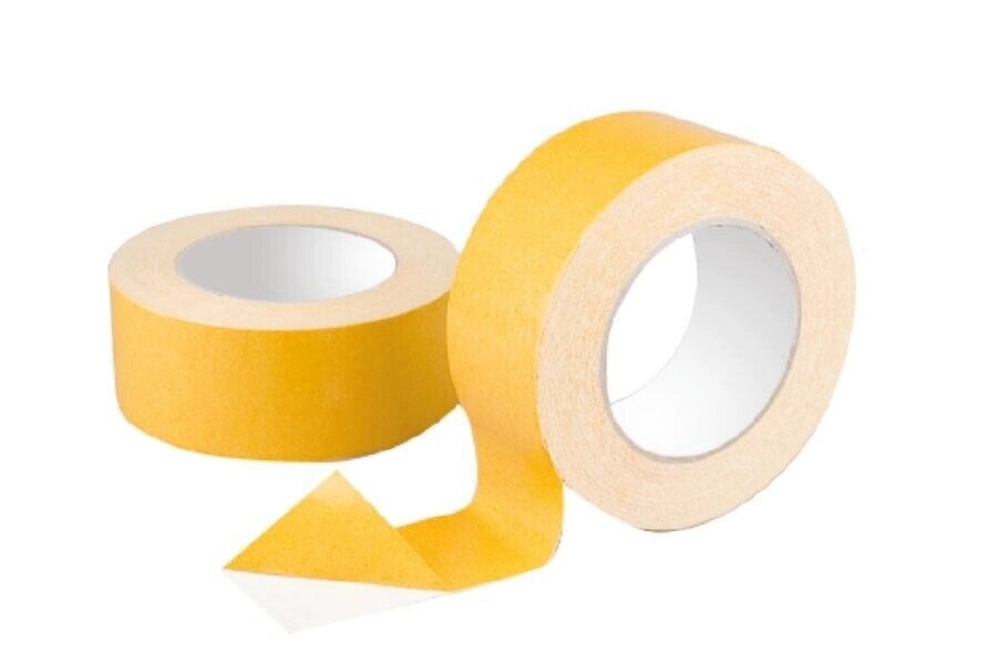 Лента клейкая двухсторонняя, полипропиленовая основа, клей - синтетический каучук, 48ммх10м, (шт.)