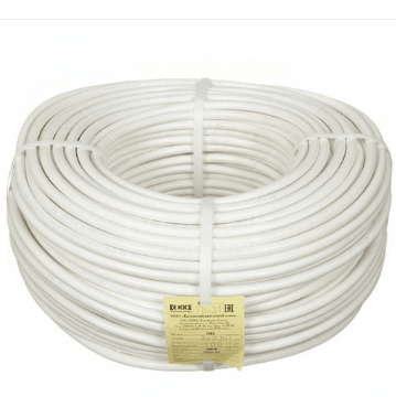 Кабель ПВС 2х1,5 ТУ белый (метр)