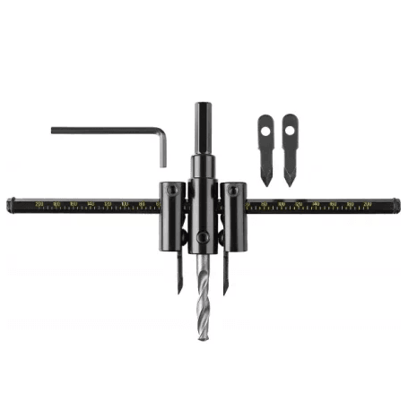 Сверло по дереву регулируемое d=40-200 двухрезцовое Балеринка STAYER Profi 2944-200(шт)