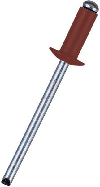 Заклепка вытяж.комбинир/кр 4,8х12 Шоколад RAL8017 (шт)