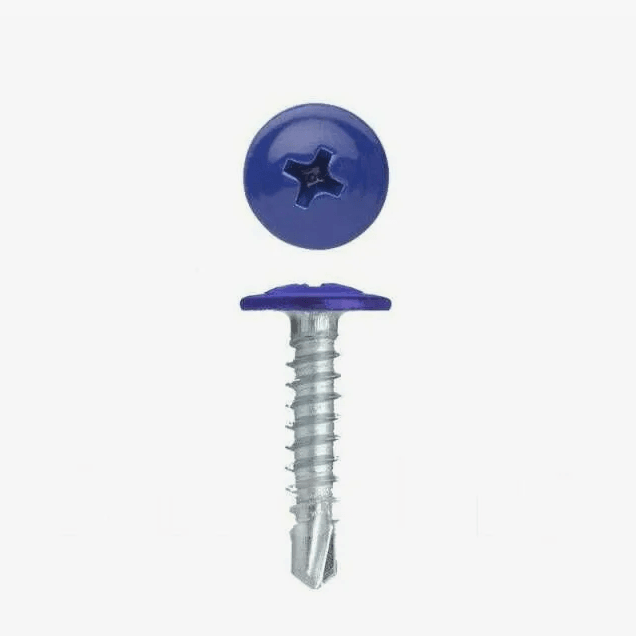 Саморез ПШ со сверлом 4.2*16 мм (5002) Ультрамариново-синий (шт)