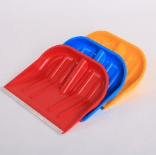 Лопата ЦВЕТНАЯ снеговая мал,430*370 КОМБАТб/ч, с кромкой, сверхпроч, усилен. (шт)