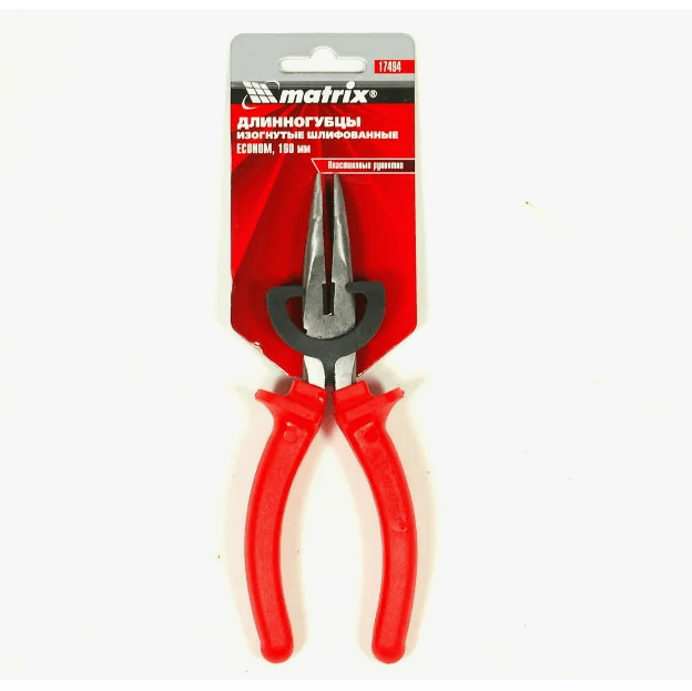 Длиногубцы Econom 160мм изогнутые 17494 Matrix