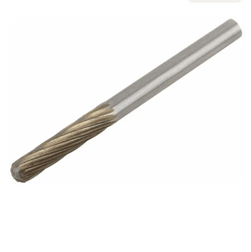 Шарошка карбитная Профи, штифт 3 мм (мини) цилиндрическая c закруглением (шт)