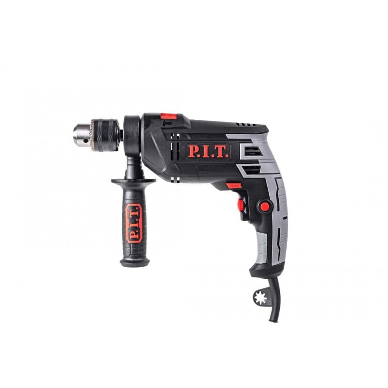 Дрель ударная P.I.T. PSB13-C2 (780Вт, ключевой патрон 13мм, 0-3000 об/мин)(шт)
