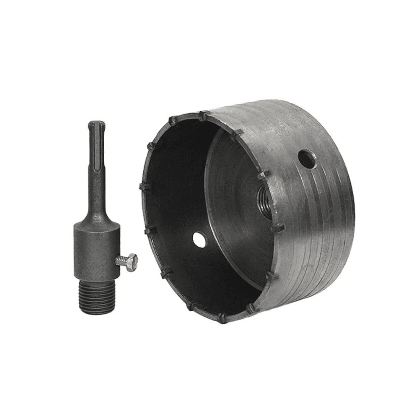 Коронка по бетону 105 мм с адаптеромSDS+110мм