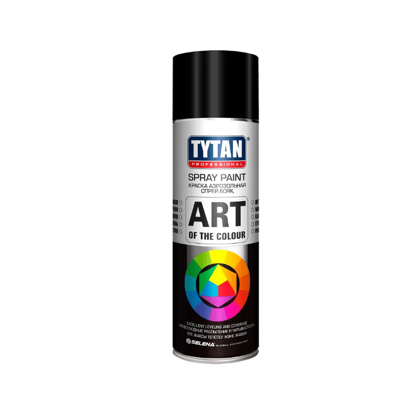 TYTAN Professional Air of the colour аэроз.9004 черная матовая