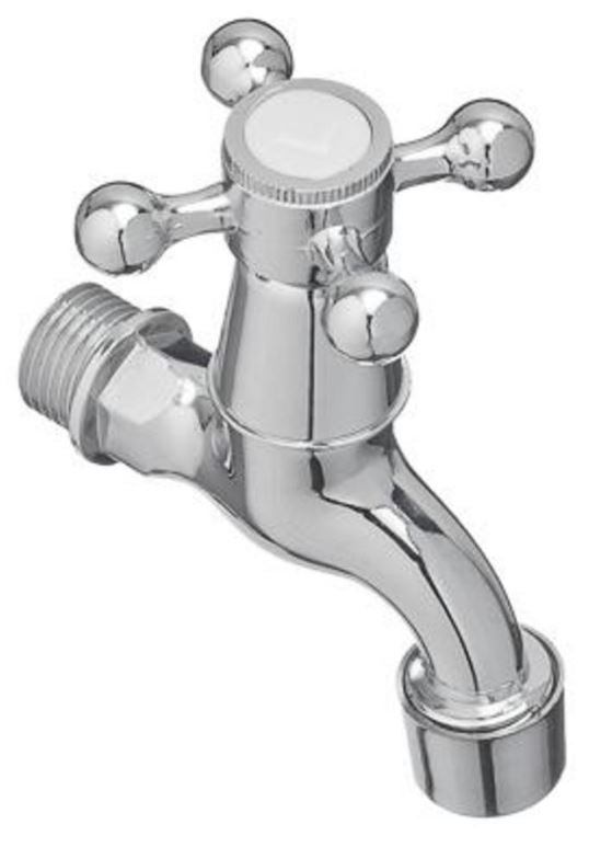 Кран водораз кор.нос.554-039  вентиль с аэратором 1/2 Fresso  / шт