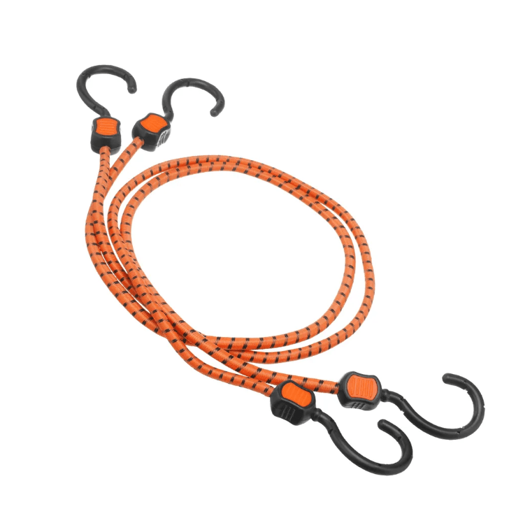 Резинки багажные, обрезиненные крюки, 2 шт, 1000 мм// Stels