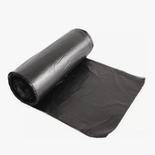 РМ2250S Пакеты для мусора ПВД пласт 220л черные 50шт Standart/3