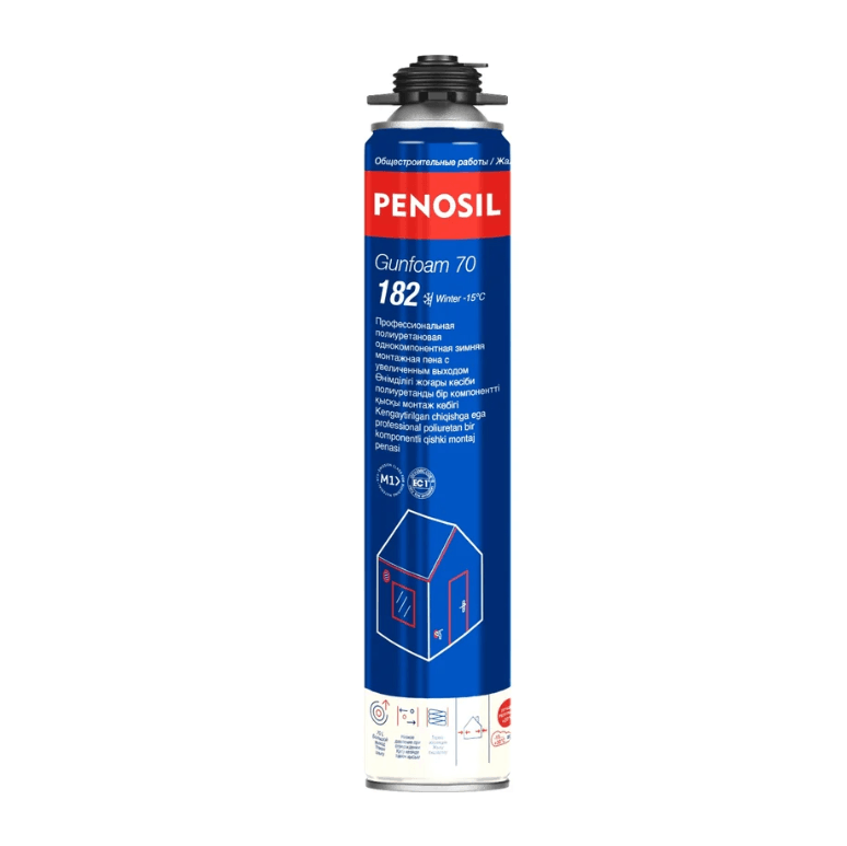 PENOSIL Gunfoam 70 182 пена монтажная проф зимняя 850 ml A1644Z (шт)