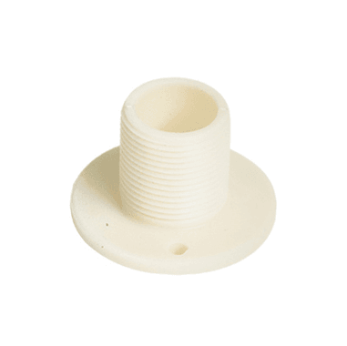 Крепёж для смесителей POTATO Р80 на ванну, душ, витрину, ABS пластик, Белый (100), (Р80)