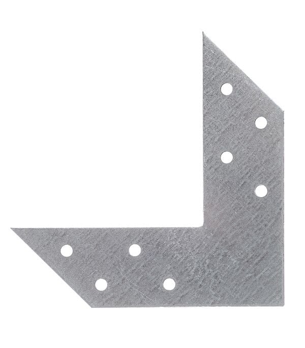 Соединитель мебельный угловой 145*145*2 сп=40шт