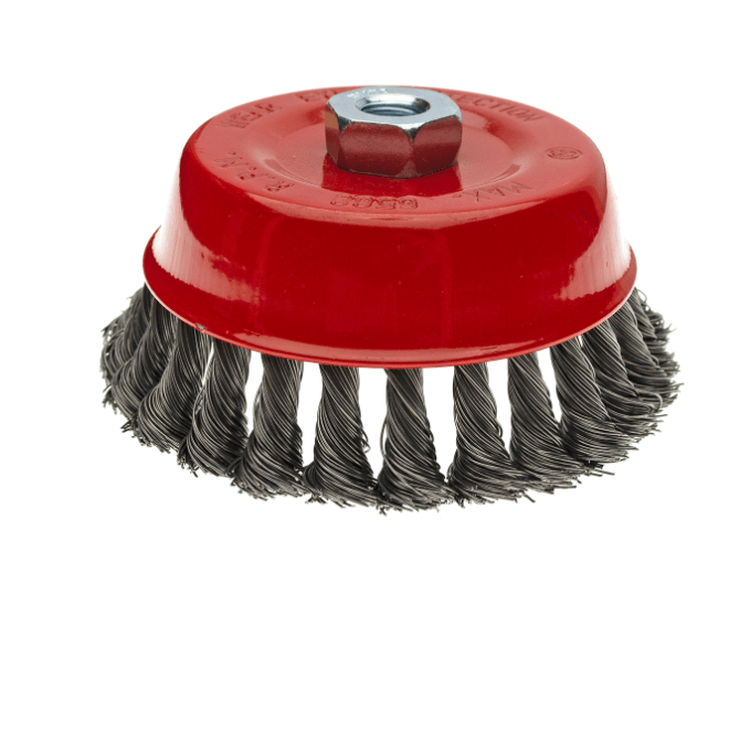 Кордщетка для УШМ чашеобразная витая, 125 мм М14, ЧЕГЛОК (шт)