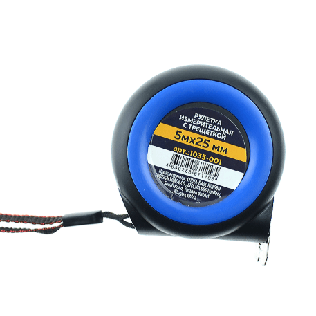 Рулетка, с трещеточным механизмом, 5 м х 25 мм, Инструмент №1 (шт)
